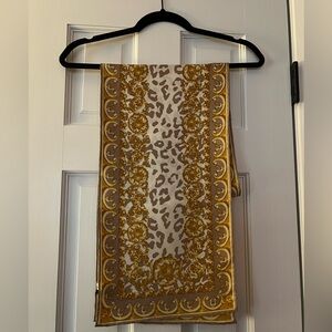 TALBOTS 100% SILK OBLONG SCARF NWOT